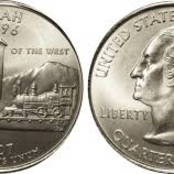 2007 Utah State Single Quarter Philadelphia Mint!
