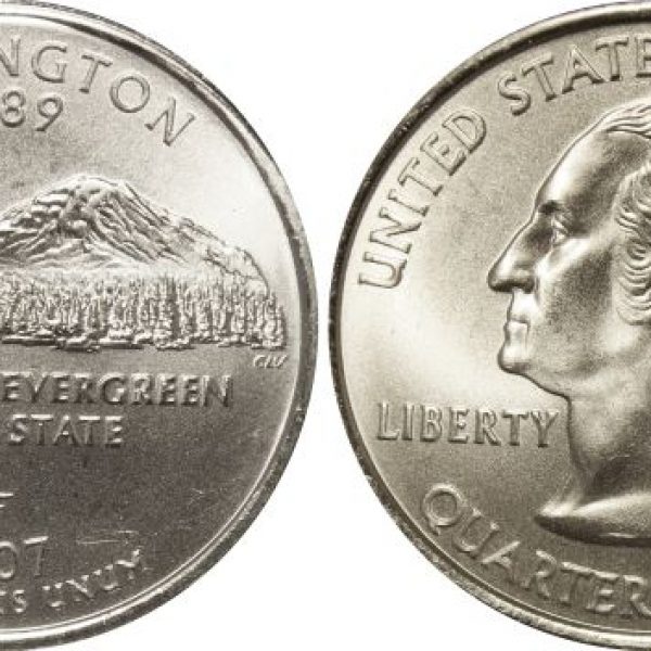 2007 Washington State Single Quarter Philadelphia Mint!