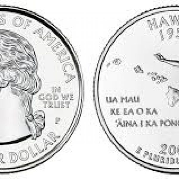 2008 Hawaii State Single Quarter Philadelphia Mint!