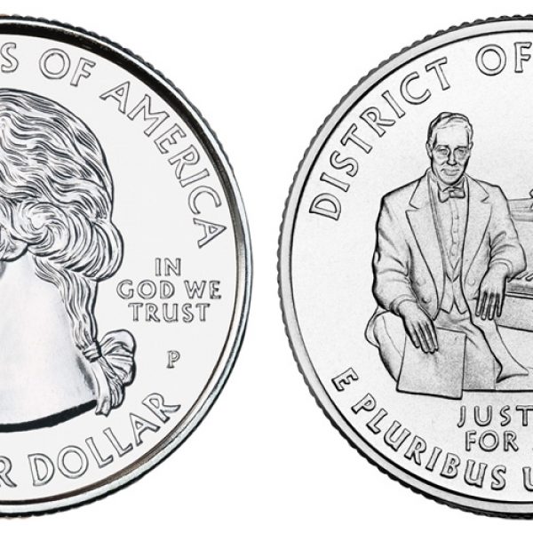 2009 District of Columbia State Single Quarter Philadelphia Mint!
