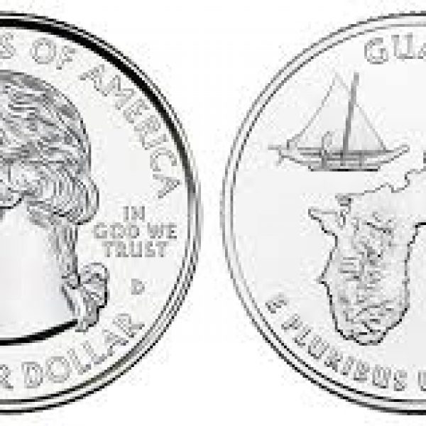 2009 Guam State Single Quarter Denver Mint!