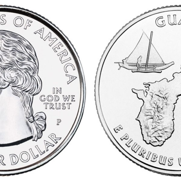 2009 Guam State Single Quarter Philadelphia Mint!
