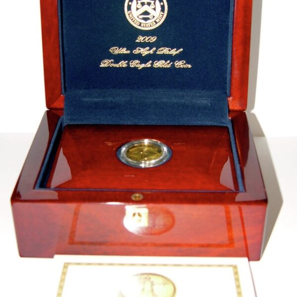 2009 Ultra High Relief Gold coin