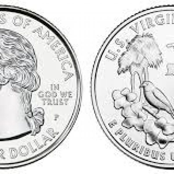 2009 Virgin Islands State Single Quarter Philadelphia Mint!