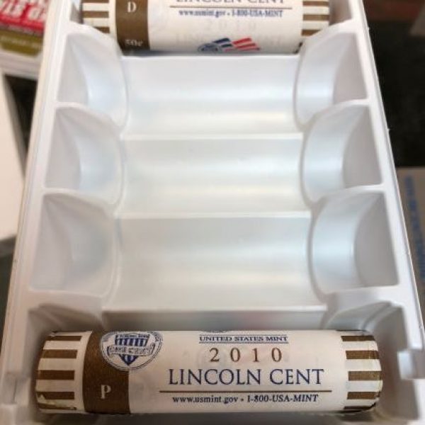 2010 Philly and Denver Penny rolls (Mint boxed)