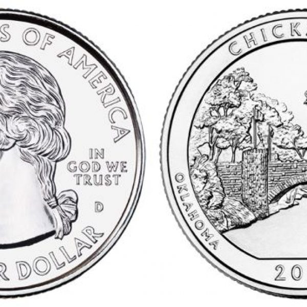 2011 Chickasaw National Park Quarter Roll - Denver