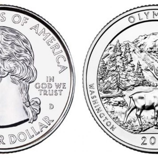 2011 Olympic National Park Quarter Roll - Denver