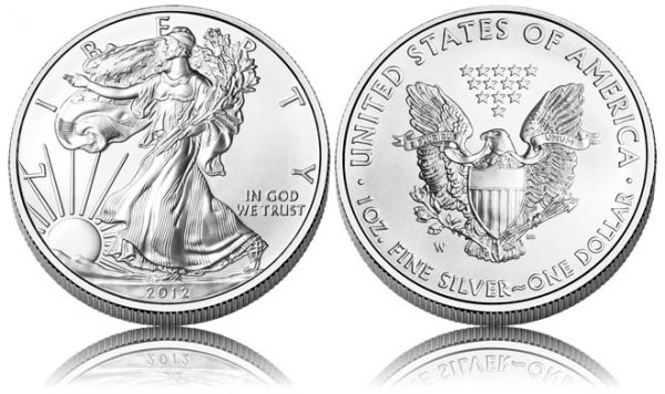 2012 Uncirculated Silver American Eagle
