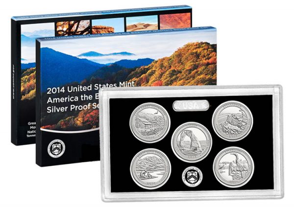 2014 Silver Proof Quarters Set