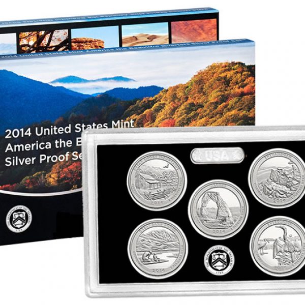 2014 Silver Proof Quarters Set