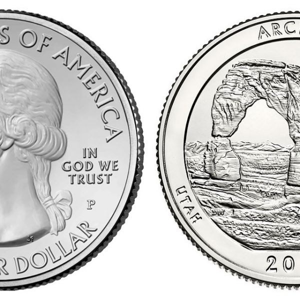 2014 Arches National Park Single Quarter - Philadelphia