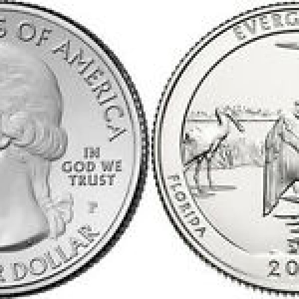 2014 Everglades National Park Quarter Roll - Philadelphia
