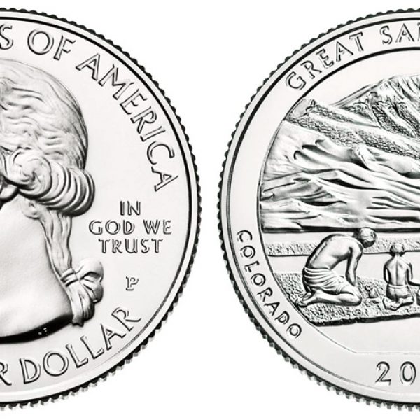 2014 Great Sand Dunes National Park Quarter Roll - Philadelphia
