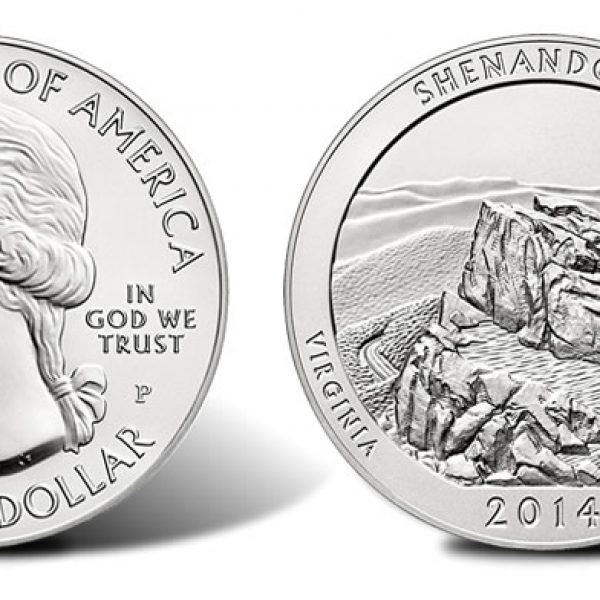 2014 Shenandoah National Park Quarter Roll - Philadelphia