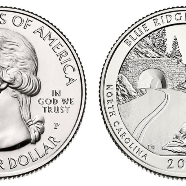 2015 Blue Ridge Parkway National Park Single Quarter - Philadelphia