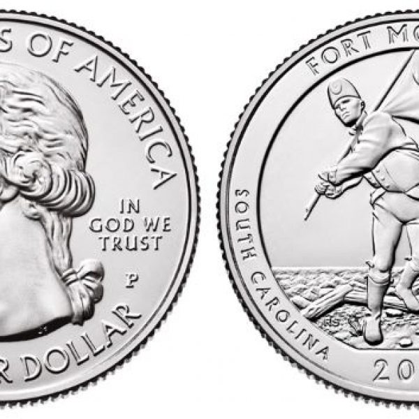 2016 Fort Moultrie National Park Quarter Roll - Philadelphia