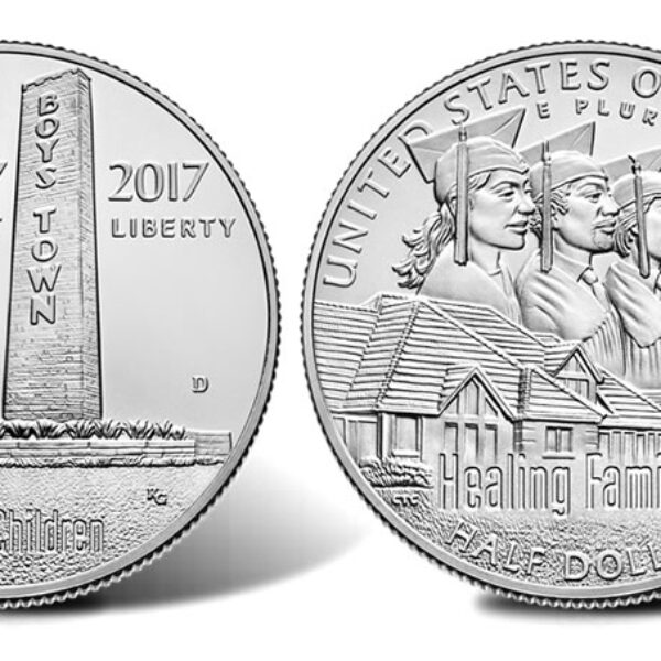 2017 Boys Town Uncirculated Commemorative Half Dollar 