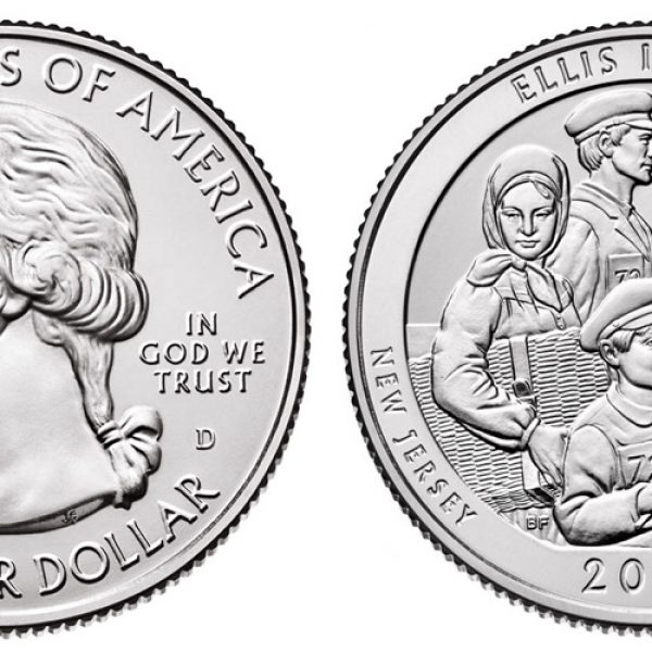 2017 Ellis Island National Park Single Quarter - Denver