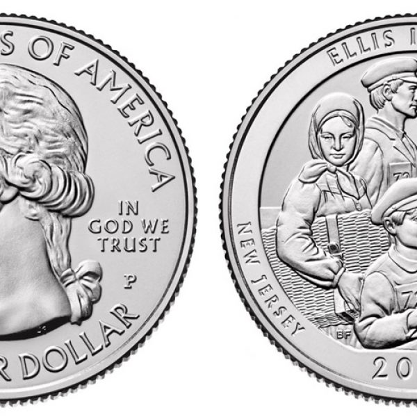 2017 Ellis Island National Park Quarter Roll - Philadelphia