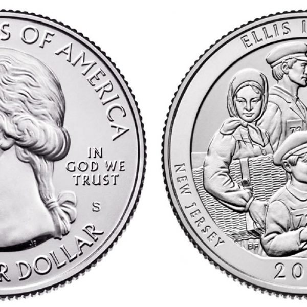 2017 Ellis Island National Park Single Quarter - San Francisco