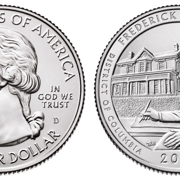 2017 Frederick Douglass National Park Quarter Roll - Denver