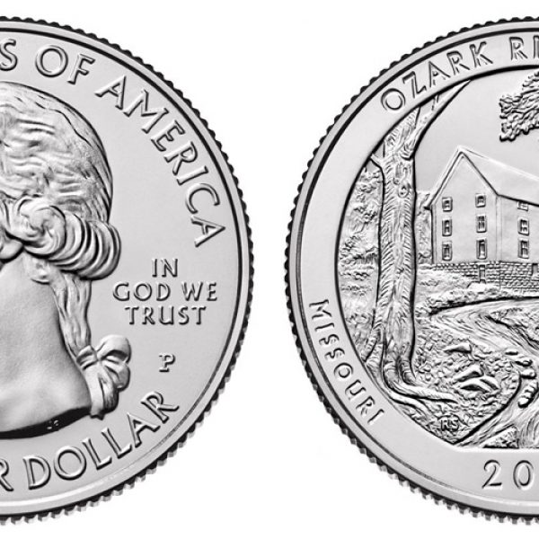 2017 Ozark Riverways National Park Single Quarter - Philadelphia