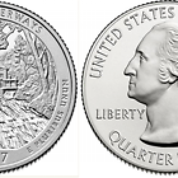 2017 Ozark Riverways National Park Single Quarter - San Francisco 