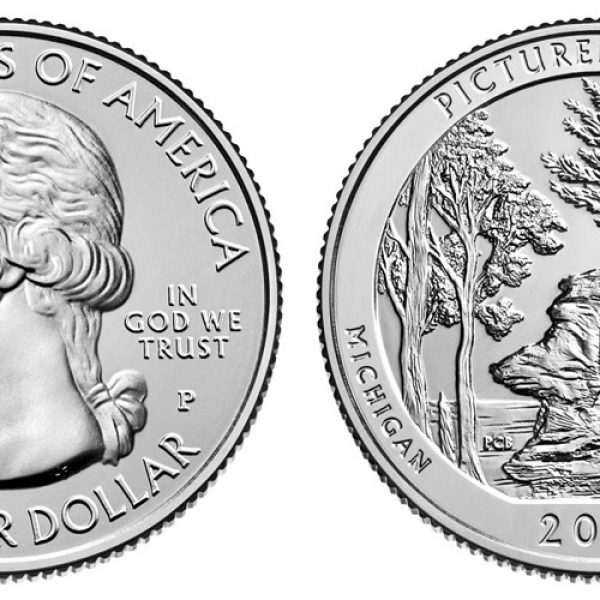 2018 Pictured Rocks National Park Quarter Roll - Philadelphia