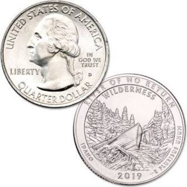 2019 Frank Church River of No Return National Park Single Quarter - Denver