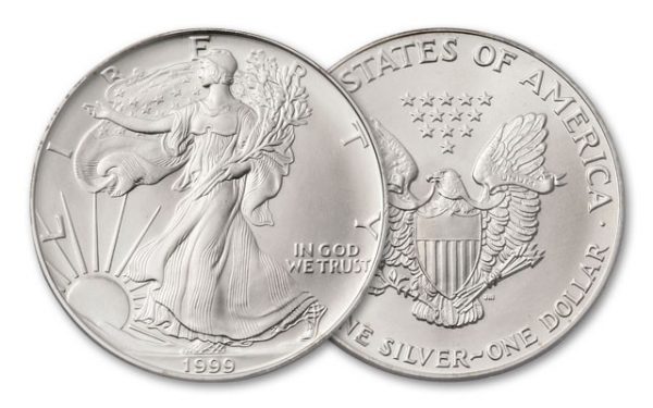 1999 Uncirculated Silver Eagle