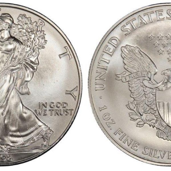 1998 Uncirculated Silver Eagle