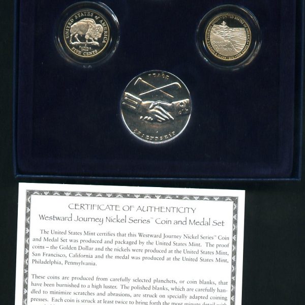 2005 Westward Journey Coin and Medal set