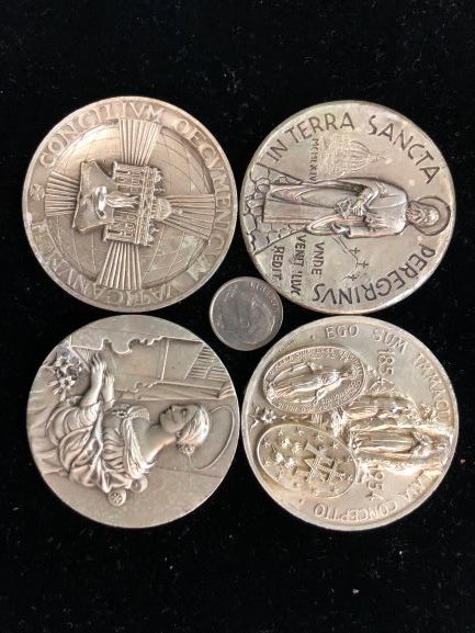 Vatican 50MM 2" Medals!