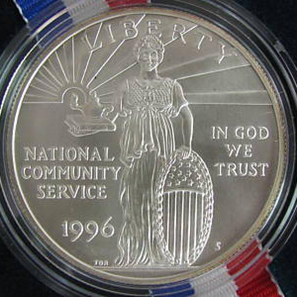1996 National Community Service  Uncirculated 