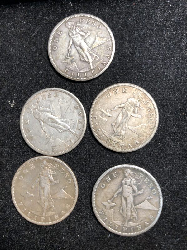 America’s Lost Silver dollar 1908 Philippine peso - Steinmetz Coins ...