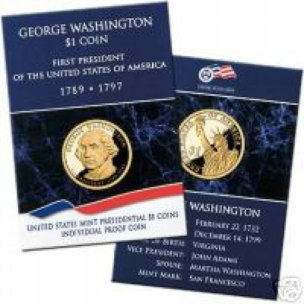 2007 Proof George Washington Dollar