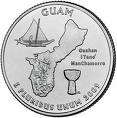 2009 Guam State Quarter Roll Denver Mint