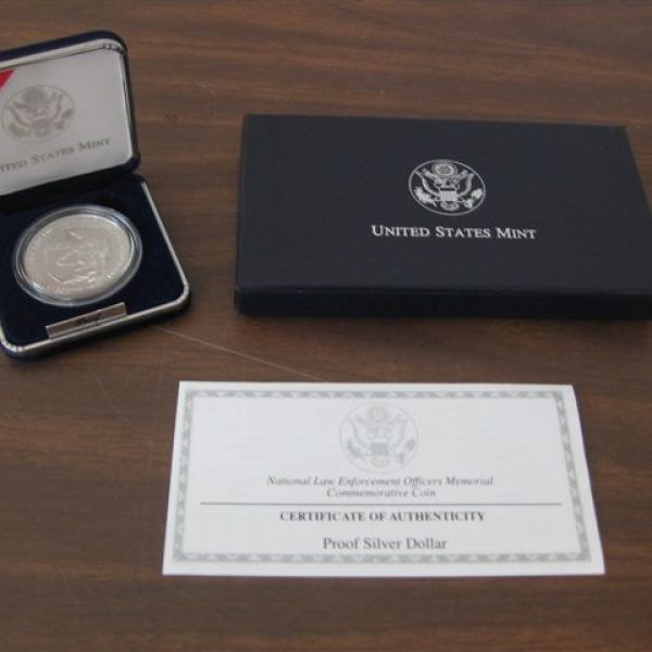 1997 National Law Enforcement Officers Memorial Dollar (Proof)