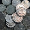 Mixed lot of 100 Pre 1960 Jefferson Nickels. (1940-1959)