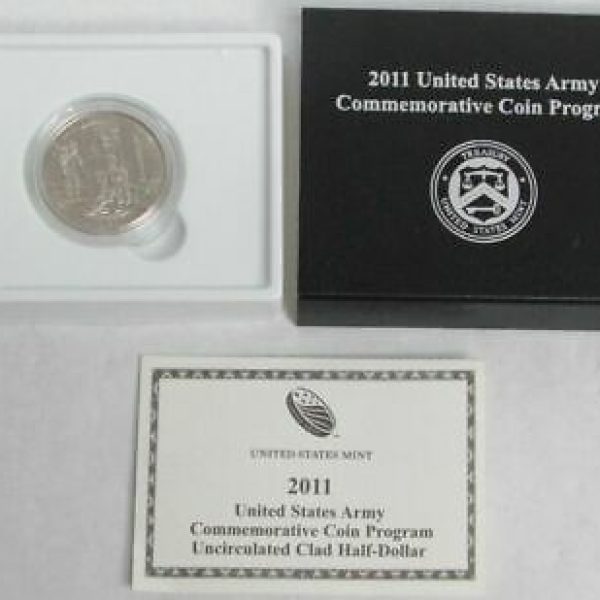 2011 United States Army Uncirculated Clad Half Dollar Commemorative