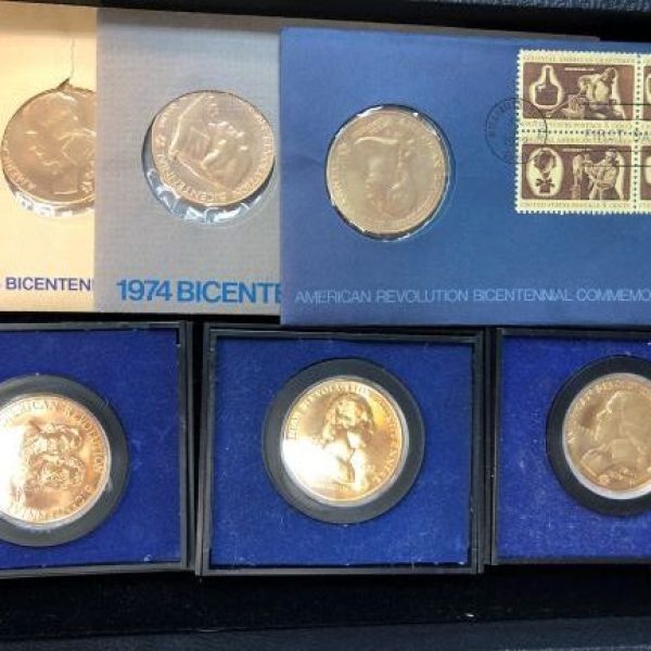 Bicentennial Medals six pieces.
