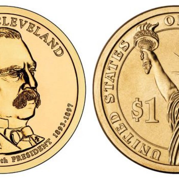 2012 Grover Cleveland (Second Term) P Single Presidential Dollar