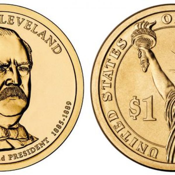 2012 Grover Cleveland (First Term) P Single Presidential Dollar