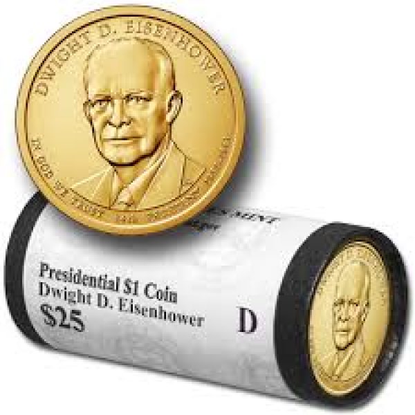 2015 Dwight D. Eisenhower Dollar Roll Denver
