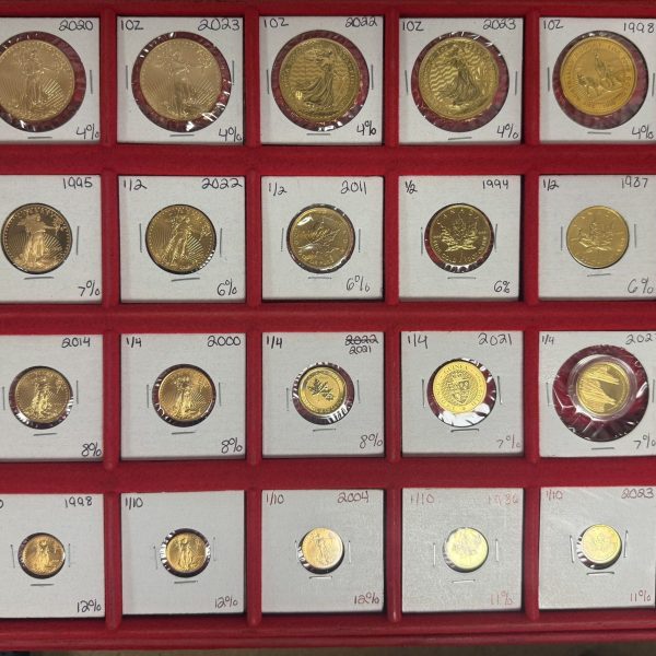 gold Bullion tray