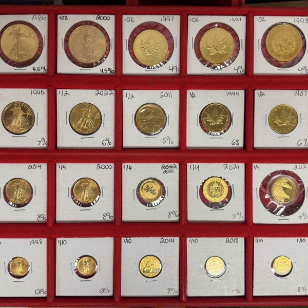 gold Bullion tray
