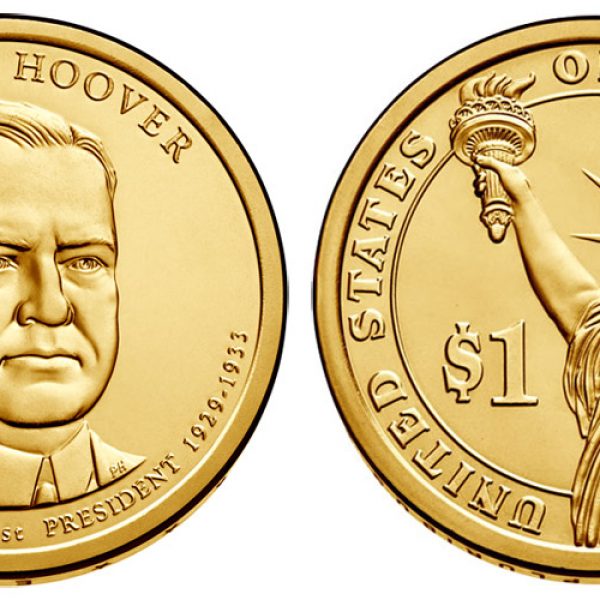 2014 Herbert Hoover D Single Presidential Dollar