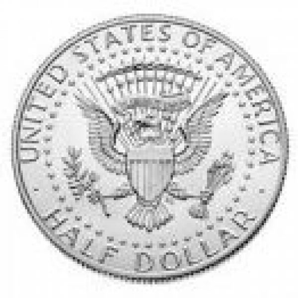 2015 Kennedy Half Dollar D mint mark