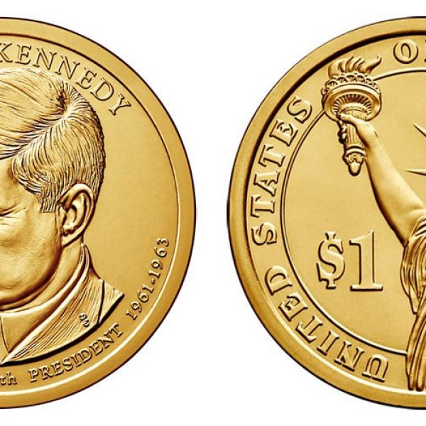 2015 John F. Kennedy P Single Presidential Dollar