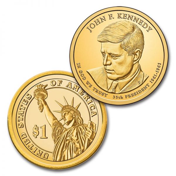 2015 John F. Kennedy Dollar Roll Philadelphia